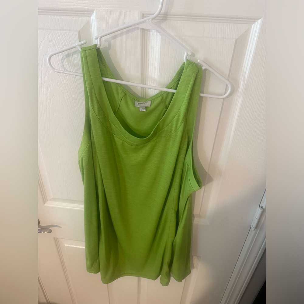 Avenue green tank top 30/32